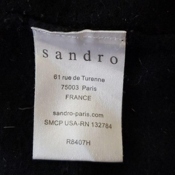 Sandro merino wool long sweater - Picture 5 of 5